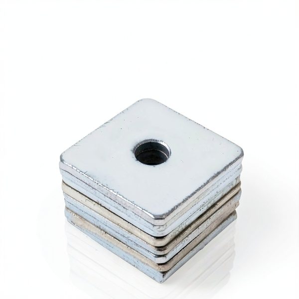 304 Stainless Steel Square Washers 50 Pack 1/2 ID x 2 OD LIDSCURA-4