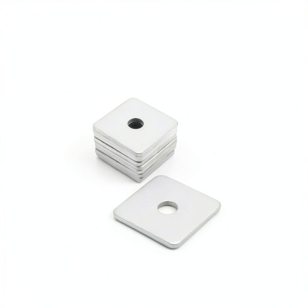 304 Stainless Steel Square Washers 50 Pack 1/2 ID x 2 OD LIDSCURA-3