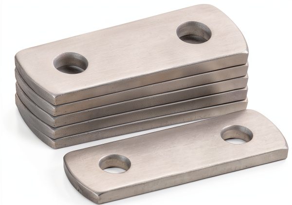 Aluminum Oblong Washer 6 Pack 2 Hole U Bolt Mount Plate by OTTFF-0