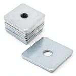 304 Stainless Steel Square Washers 50 Pack 1/2 ID x 2 OD LIDSCURA-0