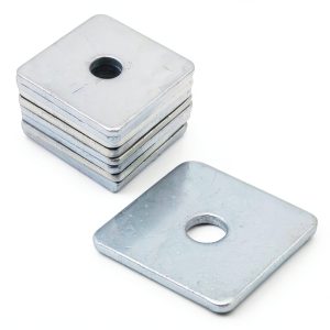 304 Stainless Steel Square Washers 50 Pack 1/2 ID x 2 OD LIDSCURA-0