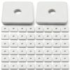 304 Stainless Steel Square Washers 50 Pack 1/2 ID x 2 OD LIDSCURA-6